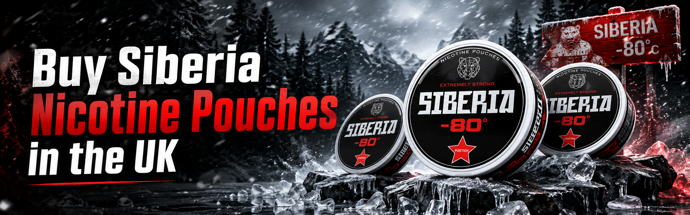 Buy Siberia Nicotine Pouches in the UK