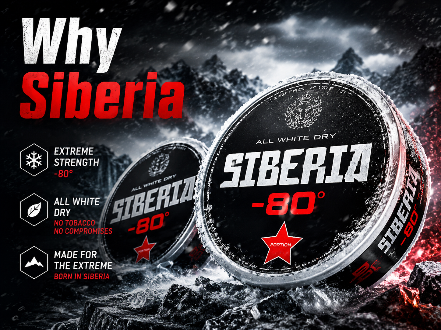 Why Siberia nicotine pouches